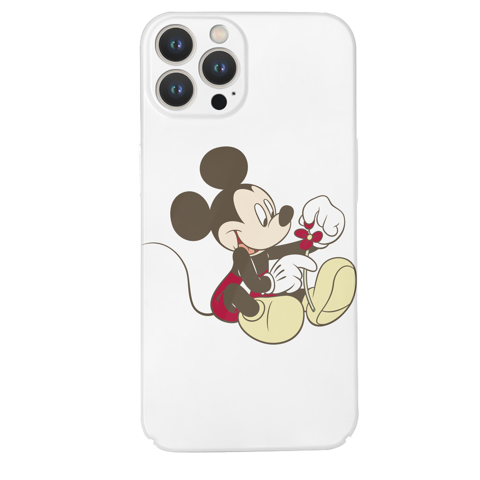 （画像用） ミッキーマウス Mickey Mouse 【iPhone 14シリーズ対応】ハードケース